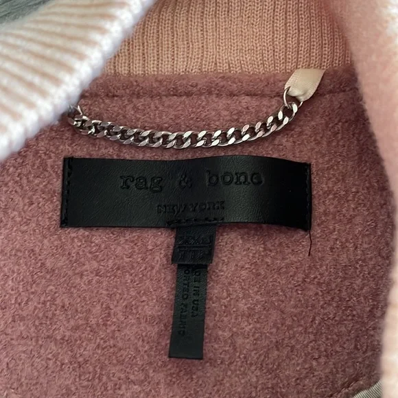 RAG & BONE | NWOT Oversized Elle Bomber Wool Jacket - Picture 6 of 17